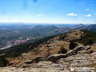 Abantos y Cuerda Escurialense;pueblos de madrid senderos montañas